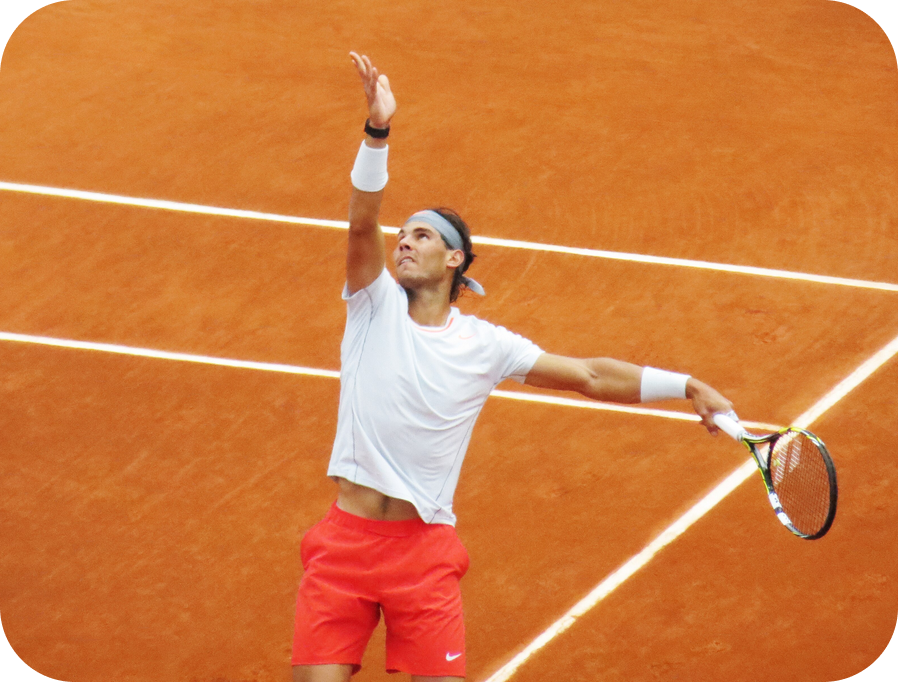 Roland-Garros clay court